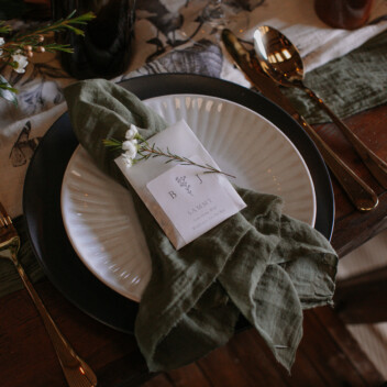 On the day wedding favour wildflower seed packet