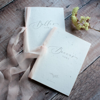 On the day wedding vow books