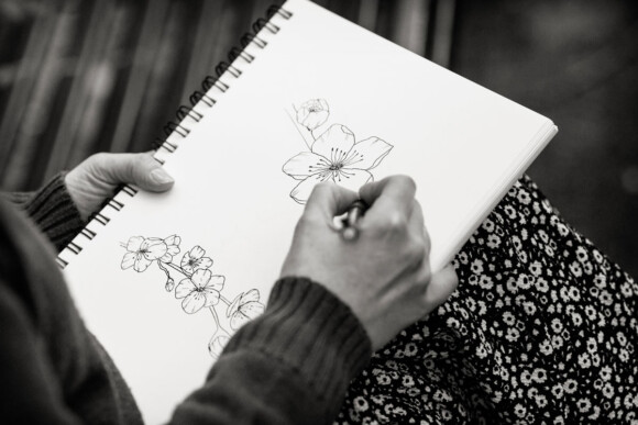 Bespoke wedding stationery supplier, Hand-drawn wedding stationery