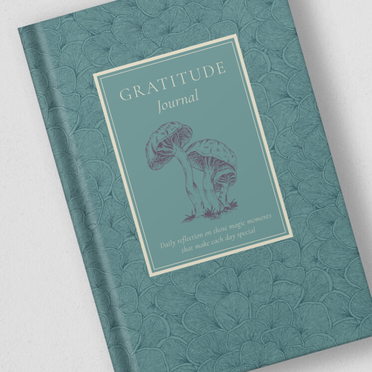 Ellie and Liv mindful mushroom gratitude journal