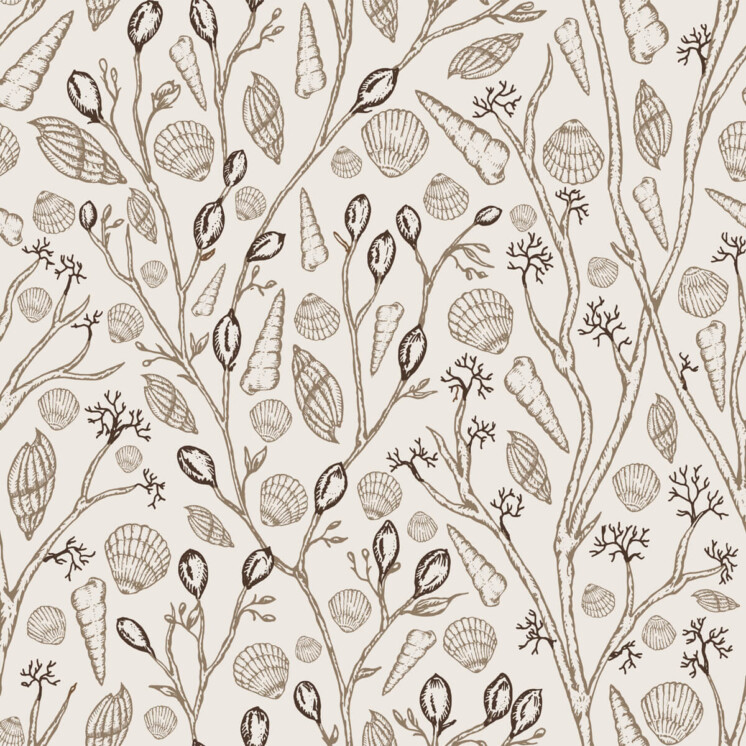 Beachcomber_Seashell-and-Seaweed-multicolour-neutrals pattern