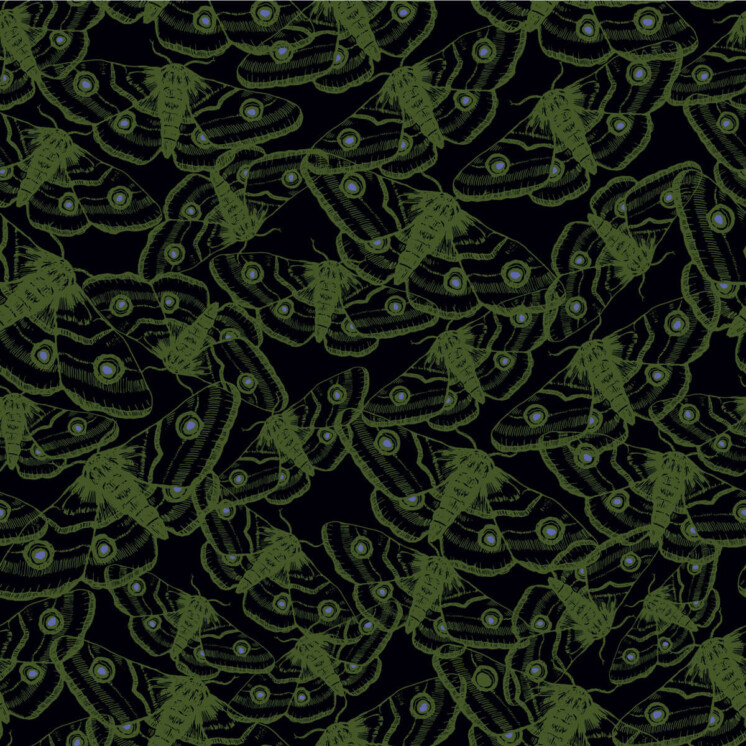 Ellie-and-Liv_Ethereal-Dusk_Moth-green-and-black-Pattern